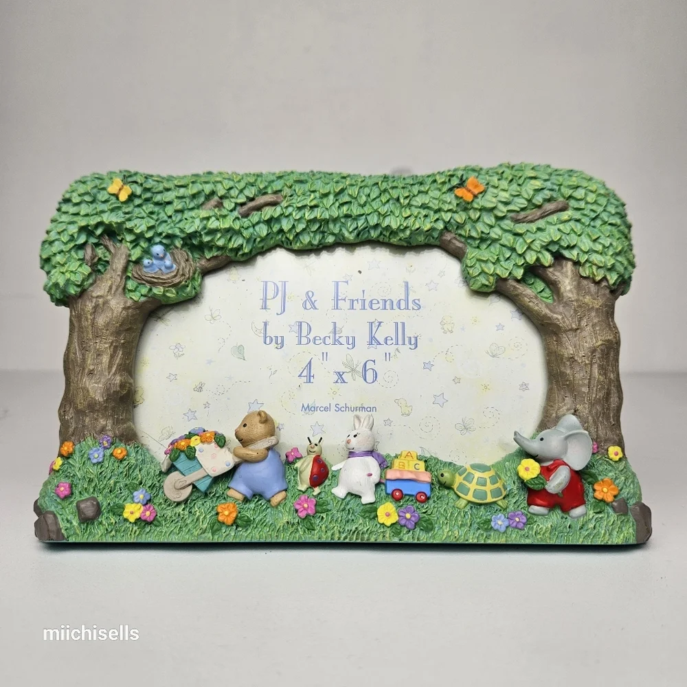 Kids Picture Frame Forest Friends By Becky Kelly